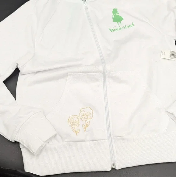 Disney Alice in Wonderland Zip Hoodie M - Picture 4 of 9